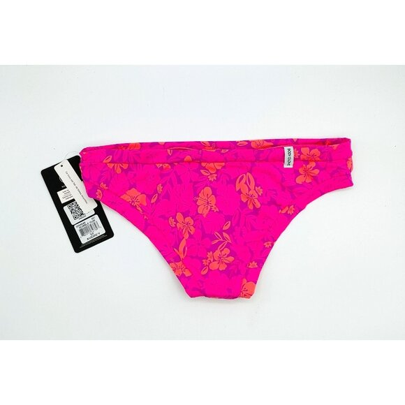 Body Glove Womens Audrey Low Rise Bikini Bottoms Pink FloralSize S/P NEW - Picture 4 of 5